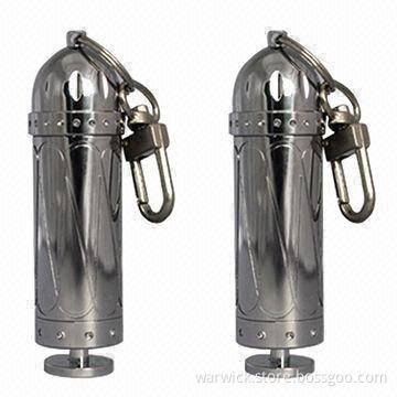 Metal E-liquid Needle Bottles for E-cigarette Liquid Carrying, Customized Logos, Designs Available